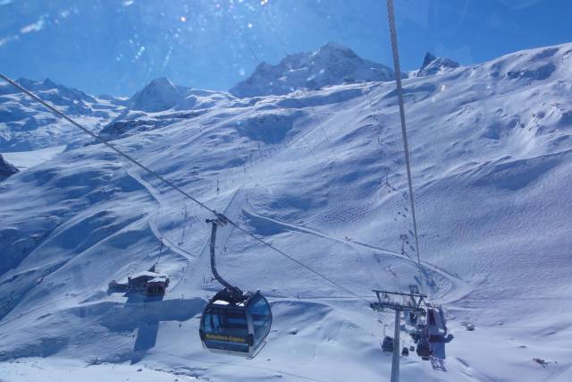 Bergbahn am Matterhorn