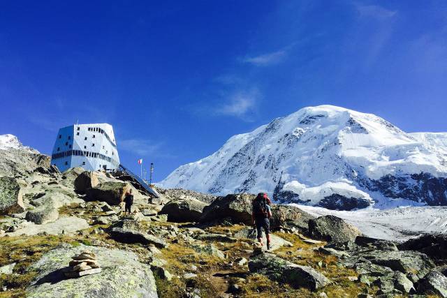 Monte Rosa Hütte Zermatt Schweiz