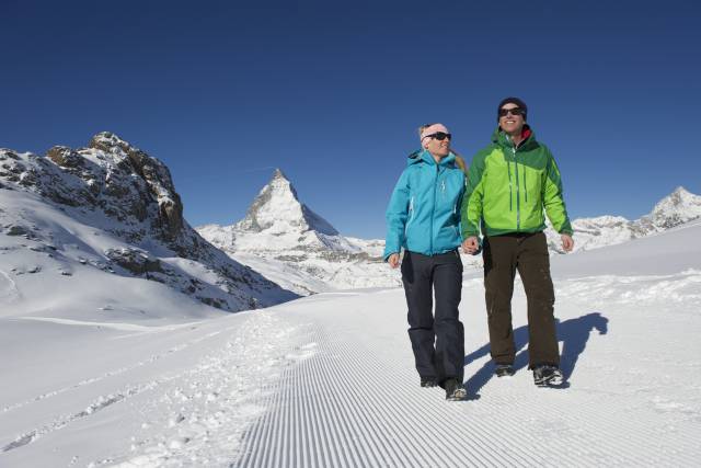 Winterwandern am Gornergrat