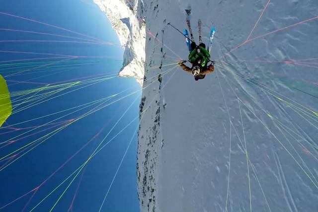 Speedflying Zermatt Paragliden